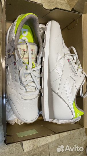 Reebok classic leather кроссовки