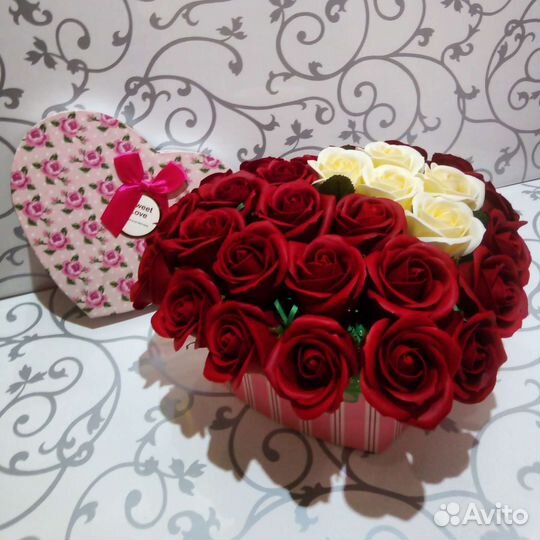 Букет цветов из мыла