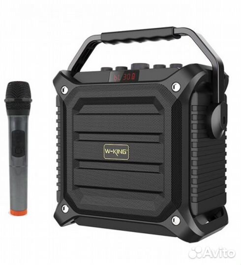 Портативная колонка караоке W-king K3H 100W