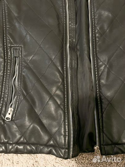 Кожаная куртка мужская