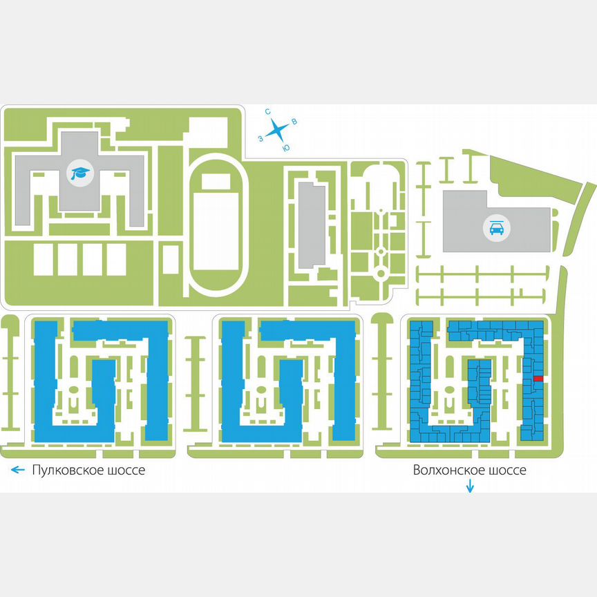 Квартира-студия, 26 м², 4/5 эт.