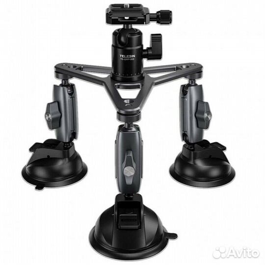 Тройная присоска на стекло Telesin