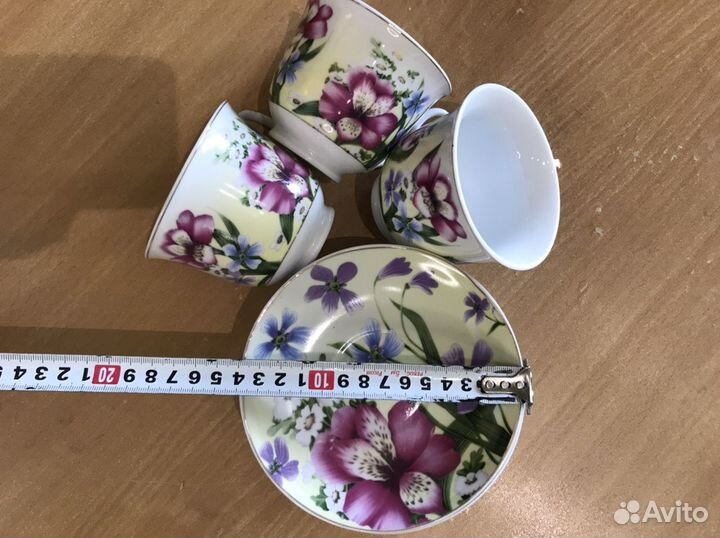 Сервиз чайный фарфоровый