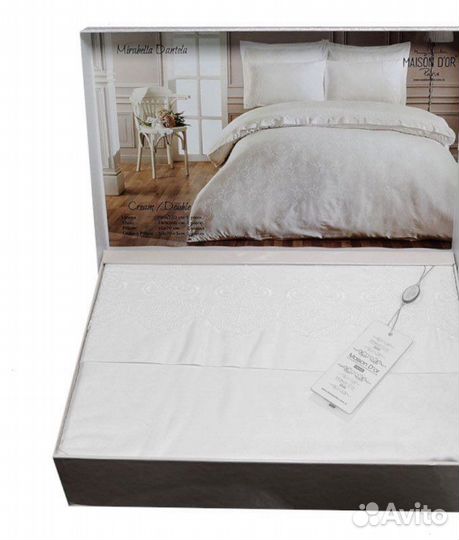 Белье постельное mirabella maison DOR, евро