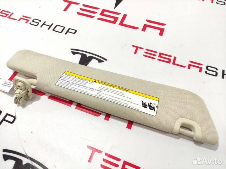Солнцезащитный козырек левый Tesla Model S 2012