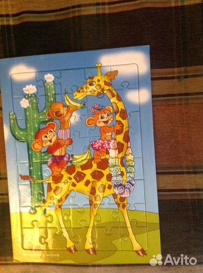 Пазлы детские;Пазл - коллаж Trefl