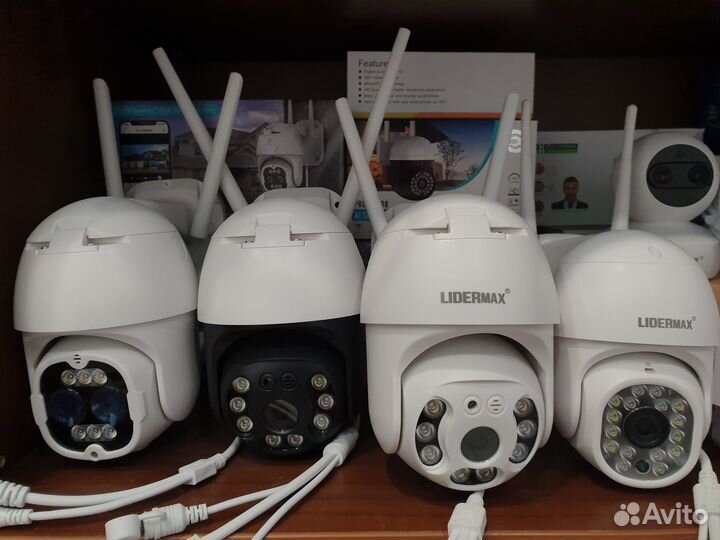 Камеры видеонаблюдения от 2 до 5 Мп IP AHD WiFi 4G