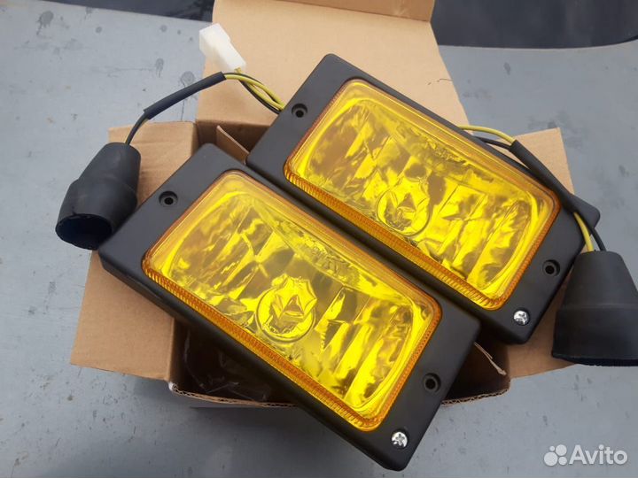 Птф Противотуманки ваз Лада 2110 2114 Жёлтые