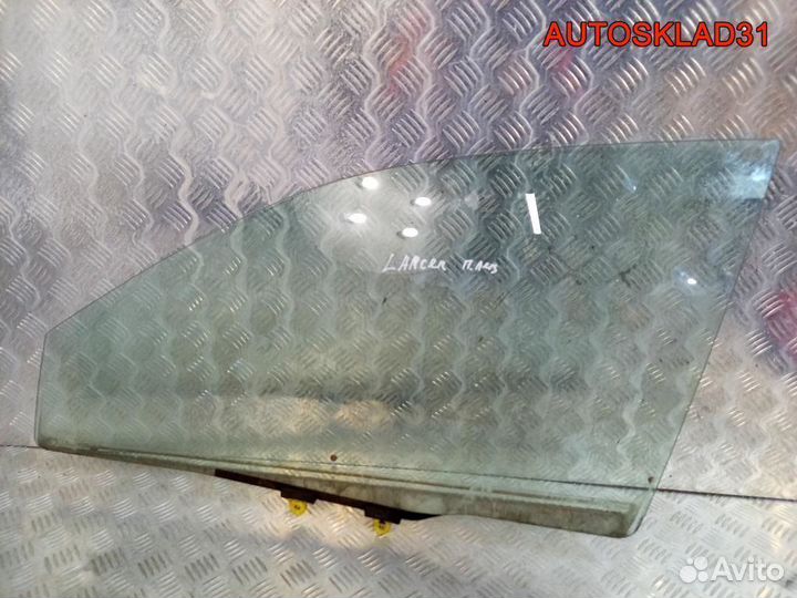 Стекло двери передней левой Mitsubishi Lancer 9