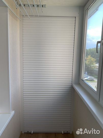 Шкаф с рольставнями на балкон любые размеры