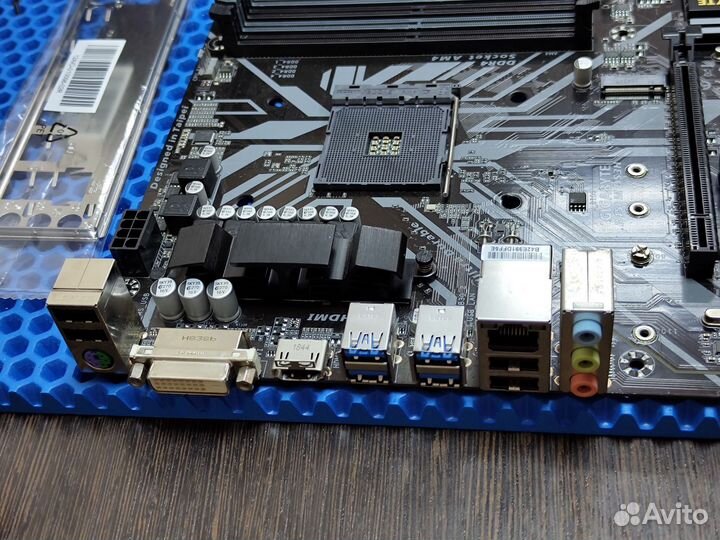 Материнская плата gigabyte B450M DS3H (AM4, mATX)