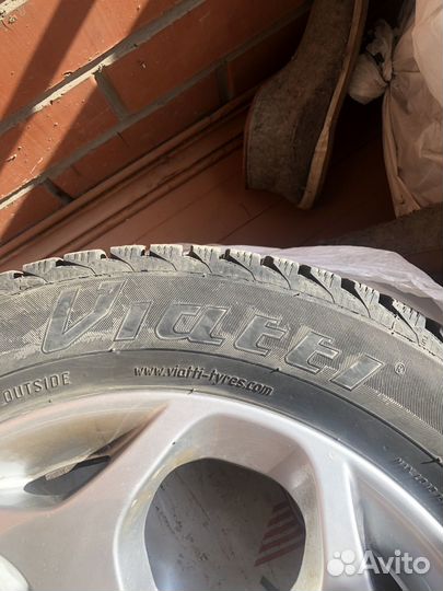 Колеса комплект r16 зима viatti диски skad