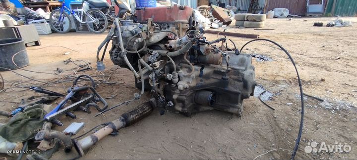 Двигатель и АКПП Honda civic 1997
