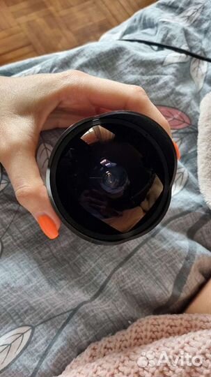 Объектив samyang fish eye для Canon