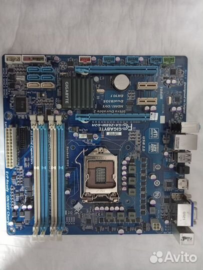 Материнская плата GA-Z68M-D2H