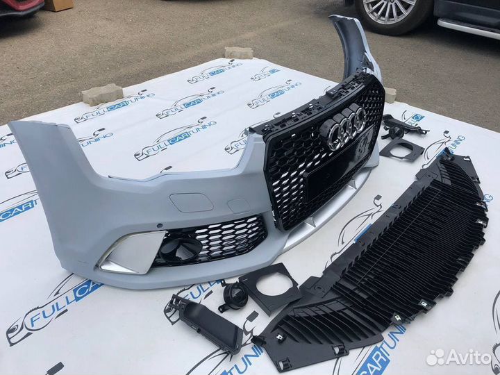 Бампер в сборе Audi A7 RS7 2014-2018 рестайлинг