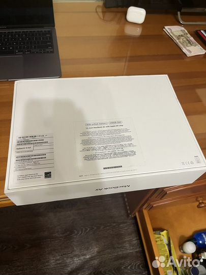 Коробка от MacBook Air M1 Space Gray