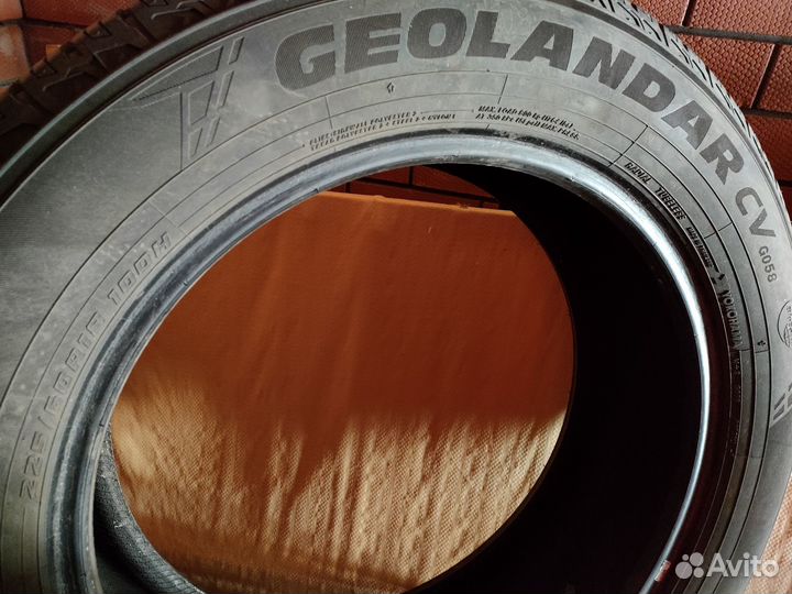 Yokohama Geolandar CV G058 225/60 R18 100H