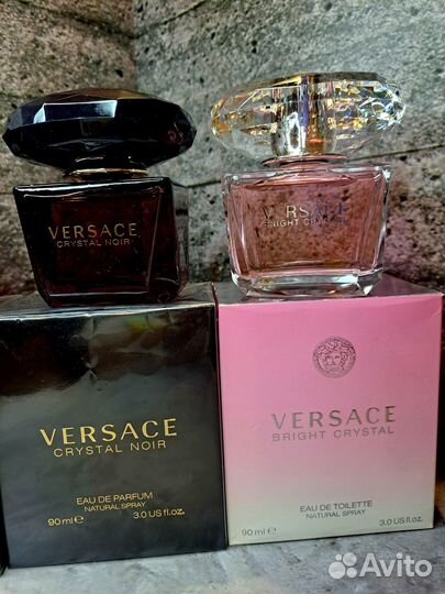 Versace Crystal Noir parfum / Bright Crystal