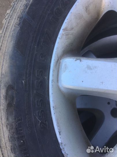 Зимняя резина с дисками r17