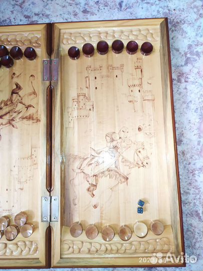 Нарды ручной работы