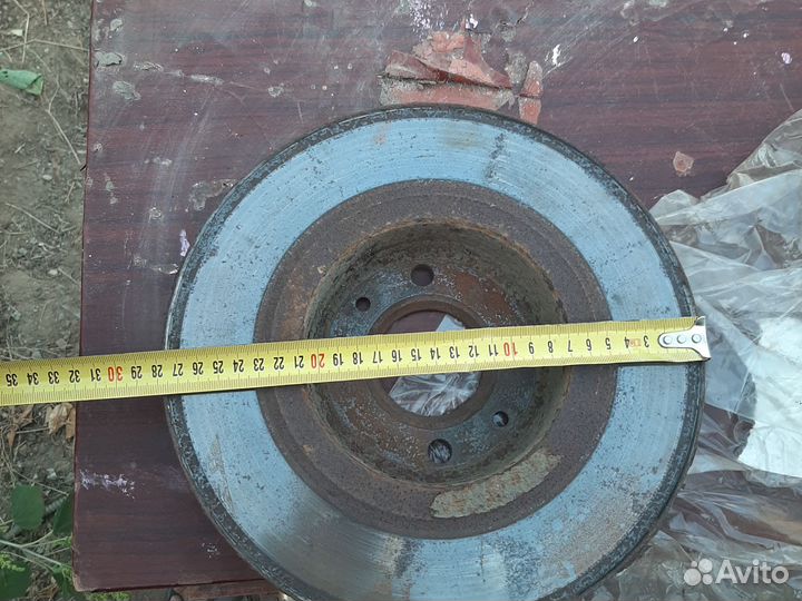 Тормозные диски на Renault Scenic II