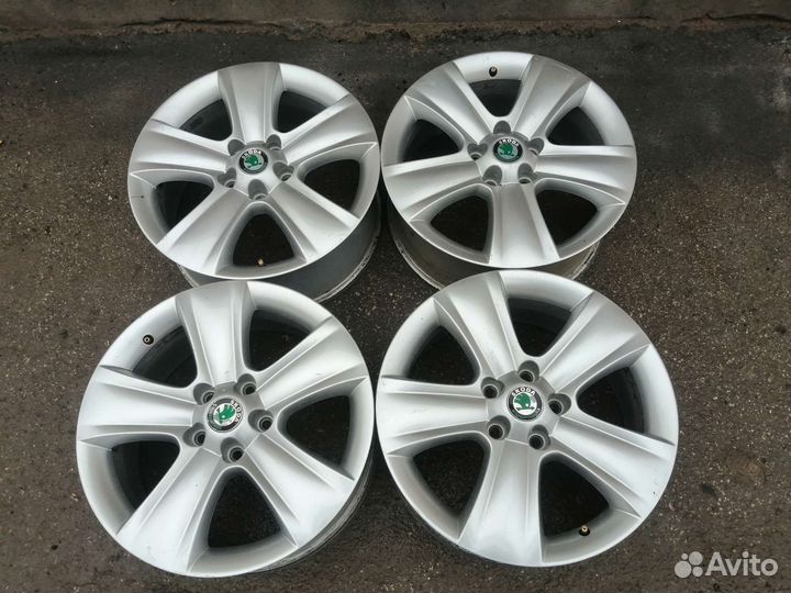17 литые диски Skoda оригинал