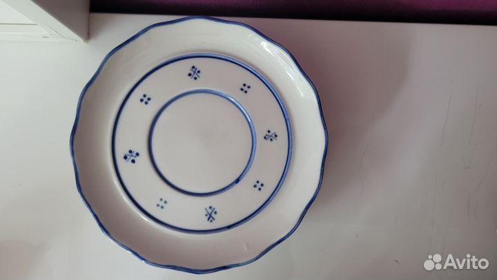 Чайный сервиз гжель 6 персон