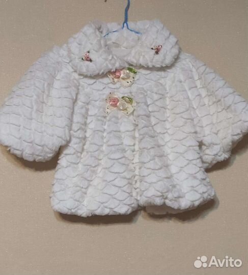 Болеро, накидка для девочки, 116 см