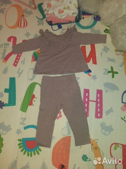 Пакет вещей на девочку 80-86 размер