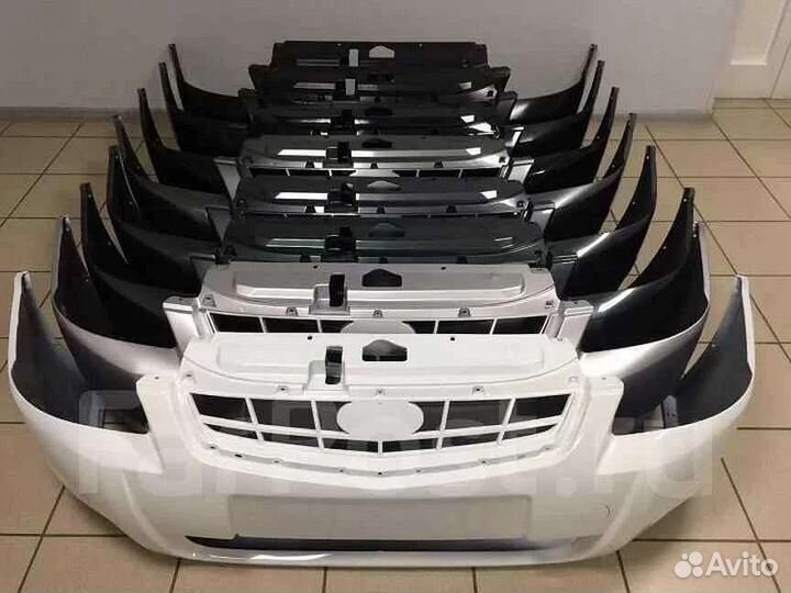 Бампер передний Приора 2 в цвет. Замена