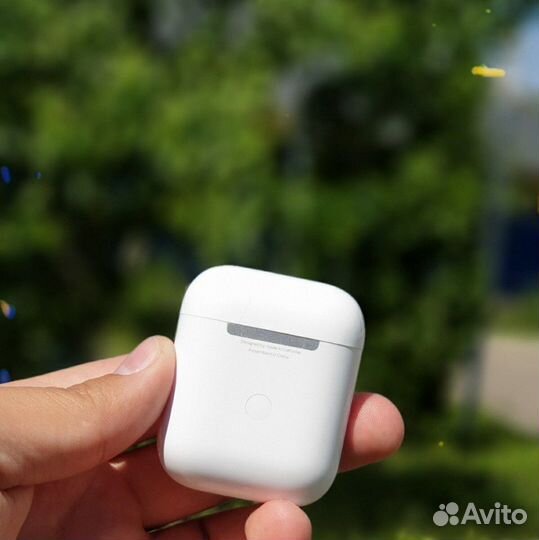 Аирподс 2 с настройкой управления