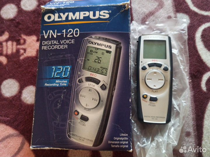 Диктофон цифровой Olympus VN-120