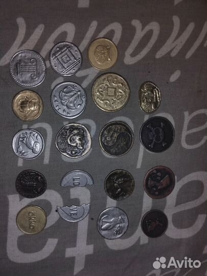 Монетки из магнита