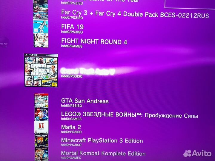 Sony playstation 3 super slim 250gb прошитая 26игр