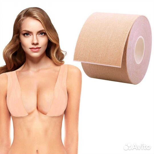 Тейп (лента) для подтяжки бюста, 5см x 5м