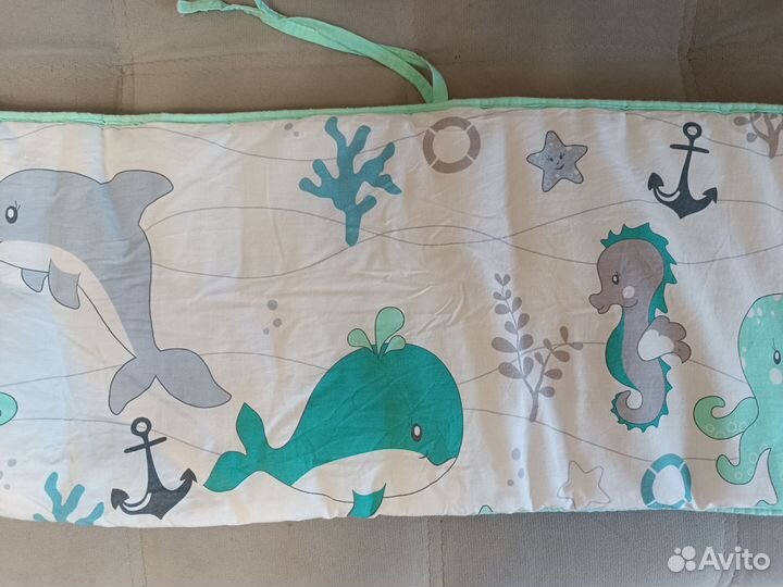 Бортики в детскую кроватку