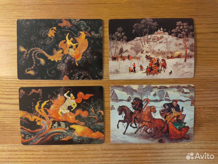 Карманные календарики СССР