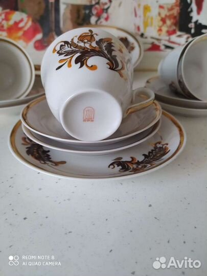 Кофейный и чайный набор гдр