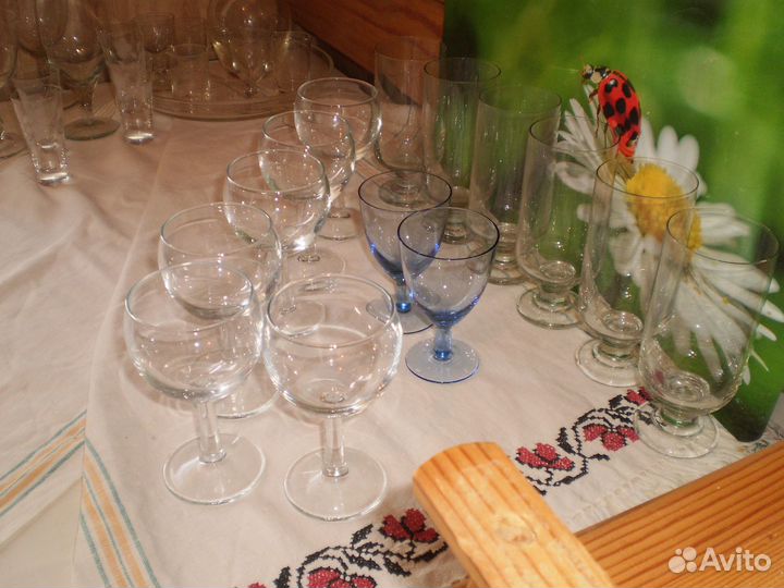 Фужеры, стопки, рюмки СССР