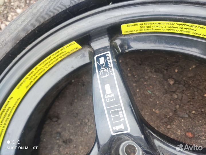 Запасное колесо мерседес w203