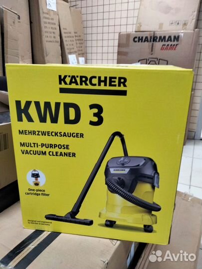 Хозяйственный пылесос K'A'rcher KWD 3