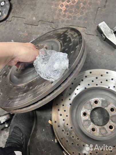 Тормозные диски передние jaguar 380mm