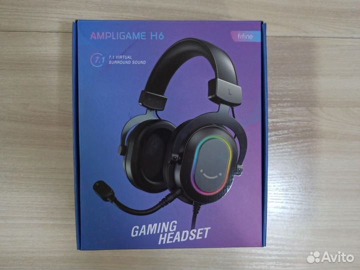 Игровые наушники Fifine h6, оригинальные, новые