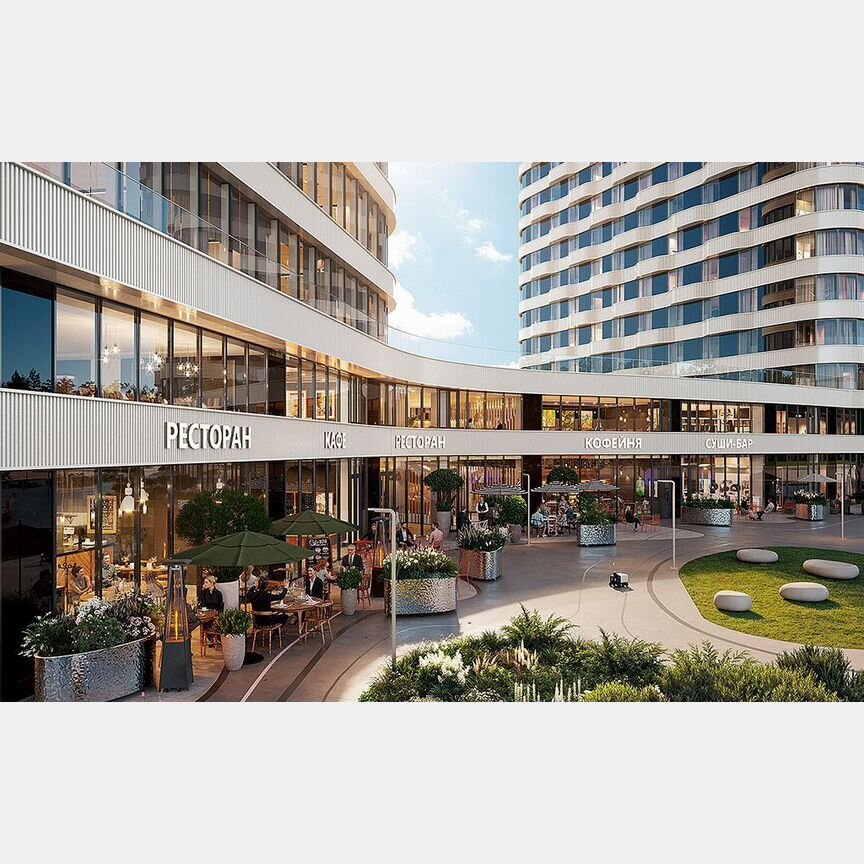 2-к. квартира, 53 м², 24/31 эт.