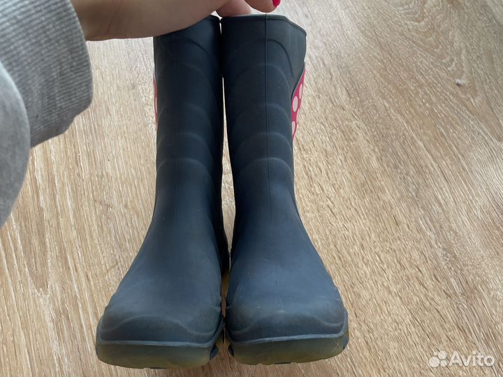 Детские резиновые сапоги 22 23