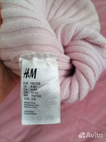 Шапка для девочки h&m