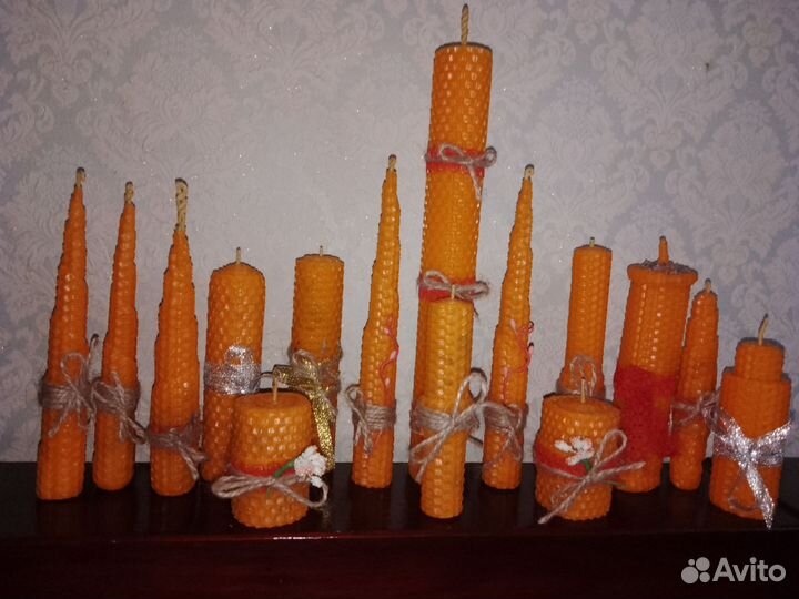 Свечи из вощины