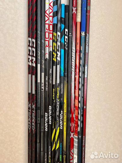 Хоккейные клюшки Bauer, CCM, True, Sherwood