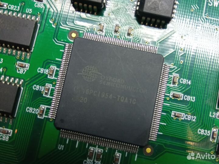 Плата портов 485/422/232 4 порта. PCI-1612 Rev A1